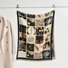Serie de Pintura al Óleo a Color de Doble Cara Nueva de Otoño e Invierno Bufanda Cálida Engrosada de Imitación Cachemir Chal para Aire Acondicionado para Mujer Ropa Exterior Venta al por Mayor