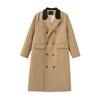 Nuevo Estilo Otoño e Invierno 2026 Abrigo de Lana para Mujeres Petites, Abrigo de Lana Grueso de Moda Estilo Coreano para Mujeres Este Año