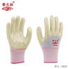 Luvas de proteção para trabalho, resistentes a óleo, ácidos e álcalis, antimanchas, antiderrapantes, para reparo de ferragens mecânicas, 829, semi-penduradas, fio branco, PVC, dipper