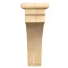 Estante de Pared Simple de Madera Marrón Hecho a Mano Soporte Triangular de Madera de Caucho