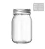 Picles pote vidro redondo pote de mel atacado molho de pimenta pote de geleia pote vazio com tampa pote de vidro tipo mason jar pote