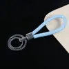 Chaveiro Criativo de Corda de Couro PU Trançado Chaveiro de Couro para Carro Masculino Porta-Chaves de Couro Fabricante Atacadista