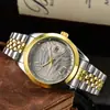 Modelo Caliente Transfronterizo 2023 Estación Independiente Wish Reloj de Pulsera de Cuarzo Doble Calendario para Hombre Suministro