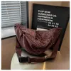 Bolsa grande de estampa de leopardo para mulheres, nova bolsa casual de lona estilo bolinho da moda, bolsa de ombro e transversal retrô moderna