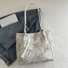 Bolso de mariposa estilo coreano 2024, nuevo bolso de mano para mujer, moderno, informal, de lona, para llevar al hombro o debajo del brazo.