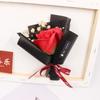Mini ramo de jabón flor eterna cosméticos girasol caja de regalo con actividades decorativas hechas a mano regalo de mano