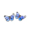 2 Colgantes de Mariposa con Bloques de Color Estampados de Gota de Aceite de Colores 15 Colores Populares para DIY Hecho a Mano Collares Pulseras Accesorios de Joyería