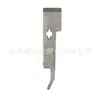 Acero inoxidable pequeño rascador de cola curva cuchillo apicultor fábrica directa mini rascador rascador de bolsillo