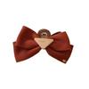 Princesa veludo grande arco acessórios para o cabelo primavera e outono hairpin high-grade tubarão clipe cocar