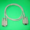 Línea de puerto serie de 9 pines RS232 COM cable de datos DB9 hembra a hembra agujero a agujero recto cruzado línea PLC línea industrial