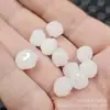 Xinjiang Hotan Jade Branco Quartizito Jade Branco Buraco Rosa Jade Rosa Contas Soltas Broche Brincos Grampo de Cabelo Acessórios Contas