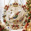 Atrapasoles de Arte Diamante Navideño Pintura Estilo Diamante Acrílico Navideño F
