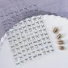 Pegatinas Sencillas de Gato con Lazo para Uñas Adhesivas Planas Color Sólido Lazo de Cinta Pegatinas de Uñas DIY Estilo DH
