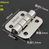 Bisagra Industrial de Acero Inoxidable 304 Apertura Plana Soldada Desmontable Ajustable Irregular Bisagra para Maquinaria Pesada