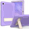 Comércio exterior para Samsung Tab A8 X200 silicone PC suporte capa plana X205 antiqueda capa protetora externa