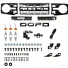 Grelha Estilo Raptor Modificada com Luzes para Modificação de Grelha Ford Bronco Embalagem Pequena Separada