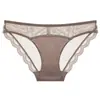 Bragas de Encaje Sexy de Verano Estilo Francés Ultradelgadas Transpirables Suaves para Mujer, Braguitas de Talle Bajo que Levantan los Glúteos Tallas Grandes para Mujer