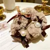 Scrunchie de Pelúcia Liso DIY Doce Cruzamento Outono e Inverno Estilo Coreano Loja de Acessórios para Cabelo Fonte de Fornecimento Fábrica