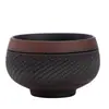 Conjunto de Chá Artesanal Roxo Retrô, Xícara de Chá com Lâmina Saltitante, Xícara do Anfitrião, Xícara do Convidado, Xícara Pequena de Arhat, Conjunto de Chá Cerâmico, Uso Doméstico Chá Gongfu