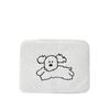 Bolsa de Manga Estilo Coreano Lindo Bordado Animal Pequeño Felpa Funda Protectora para Tablet ipad 11 pulgadas Bolsa para Laptop