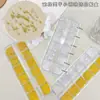 Mini Cuentas de Acero de 12 Compartimentos Decoraciones para Uñas Tamaños Mixtos Venta Caliente Transfronteriza Rhinestones para Uñas Dorados y Plateados 0.8mm Accesorios