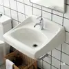 Lavabo Grande de Pared Retro Americano Lavabo de Pared Retro Línea de Recorte Lavabo de Pared Estilo Europeo