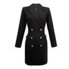 Otoño 2026 Nueva Ropa de Mujer Estilo Diosa Ropa de Trabajo Elegante Vestido Traje Moda Francesa Vestido Traje 6004