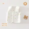 Chaleco cálido para bebé para usar al aire libre, algodón, para niños, engrosado, para niños, bebés unisex, primavera y otoño, capa base, camiseta sin mangas, chaleco para niñas