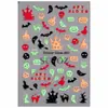 Adesivos de Nail Art para Halloween 2026 Abóbora Fantasma Gato Preto Caveira Morcego Teia de Aranha Fofo Infantil Festival