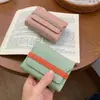 Portatarjetas de Acordeón de Cuero Genuino Estilo Japonés Transfronterizo, Billetera Pequeña para Monedas con Múltiples Ranuras para Tarjetas, Cartera Plegable Ultradelgada Estilo Japonés