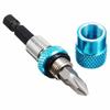 Azul / Vermelho / Prata 65mm Alavanca de cabeça de lote ajustável 1/4 Haste de extensão de aço carbono Alavanca de posicionamento de deslocamento rápido