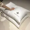 Almohada de Hotel Cinco Estrellas Algodón Crudo Fibra de Soja Almohada Protección Cervical Almohada de Algodón Almohada para Casa y B&B Núcleo de Almohada Venta al por Mayor