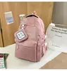 Mochilas Dopamina para Alunos do Ensino Fundamental II e Médio 2025 Nova Mochila de Viagem de Grande Capacidade Mochila Casual Simples Mais Vendida