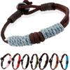 Joias europeias e americanas direto da fábrica pulseira de couro trançado retrô pulseira explosiva para casais AliExpress pulseira de couro