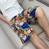 Boxers de Algodón y Rayón para Hombre de Verano Ultradelgados Pantalones de Playa Pantalones para Casa Tallas Grandes Pantalones Cortos de Algodón y Rayón Pantalones para Dormir
