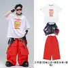 Ropa moderna de street dance para niños, atuendos geniales y elegantes de hip-hop para niños y niñas, ropa de moda para actuaciones callejeras