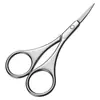 Suministro del Fabricante Tijeras de Belleza de Acero Inoxidable Tijeras de Maquillaje para Pestañas y Cejas de Niñas Tijeras Pequeñas de Cabeza Redonda Puntiaguda Tijeras de Cabeza Recta para Vello Nasal