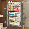 Venta Directa de Fábrica Estantería Exhibidora para Almacenamiento de Medicamentos Farmacia Supermercado Armario Estantería Transparente Multicapa Estantería para Almacenamiento de Medicamentos