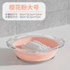 Lavabo Plegable Lavabo Transparente Lavabo Doméstico para Lavandería Viajes Lavabo Plegable Lavabo de Tamaño Grande Lavabo para Bebé