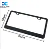 Porta-Placa Americano Liga de Alumínio Aço Inoxidável Fibra de Carbono Porta-Placa Americano