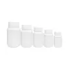 Frasco plástico sólido para remédio 80 ml HDPE branco frasco para produto de saúde, frasco dispensador de cápsulas