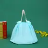 Bolsas Impermeables y Resistentes al Desgaste con Cordón para Llevar, Bolsas Portátiles Multicolores para Empaque de Comida Rápida y Té de Leche, Al Por Mayor