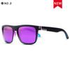 Kdeam Gafas de Sol Polarizadas Populares Europeas y Americanas Cuadradas Deportivas Casuales Unisex para Exteriores Kd156