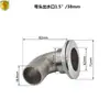 Plugue de Passa-Casco para Descarga de Porão Marinho Tubo Meio Rosca Rosca Completa Saída Acessórios de Ferragens Aço Inoxidável 316 Peças Iate