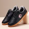 Nuevos zapatos de Tai Chi para mujer en verano, hechos de piel de vaca suave y transpirables, zapatos de artes marciales Chen Jiagou Tai Chi para hombre, zapatos de práctica para el Brocado de Ocho Secciones