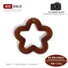Accesorios para joyería DIY: 30mm acrílico transparente, colgantes y materiales para llaveros con forma de estrella de cinco puntas de colores, flor y flor de ciruelo