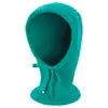 Bufanda Sombrero de Punto Integrado Otoño Invierno para Mujer Cordón Rayas Caliente Cubreorejas Gorro de Lana Bufanda Doble Uso