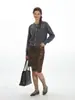 Heyhenry 2025 Nuevo Cardigan de Punto con Perlas para Otoño e Invierno para Mujer para Usar por Dentro y por Fuera Chaqueta Corta de Punto
