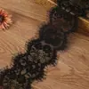 Ribete de Encaje de Pestañas No Elástico de 10 cm de Ancho para Ropa Faldas Accesorios DIY Lencería Tejidos Borde de Encaje