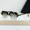 6041 Nuevos Kajia Casual Cuadrados Vacaciones Gafas de Sol para Hombre Exteriores Transfronterizas Moda Europea y Americana Montura de Gafas de Sol para Mujer
